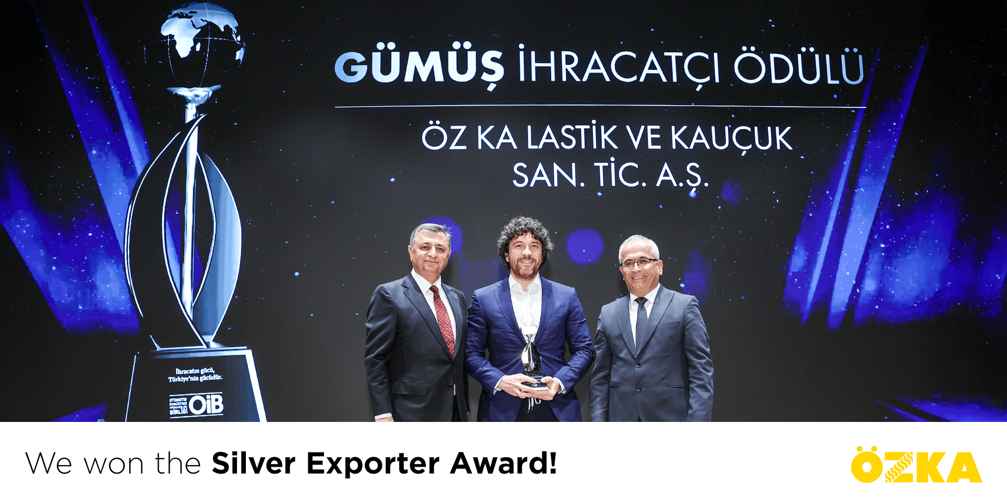 We are proud to announce that we have received the Silver Exporter Award.