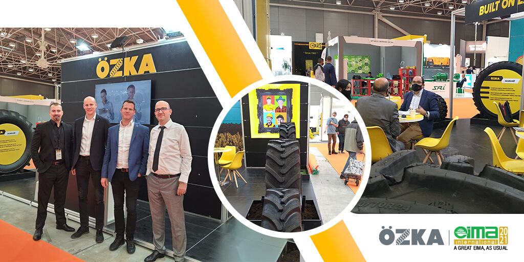ÖZKA TIRE EXHIBITED ITS PRODUCTS AT EIMA 21